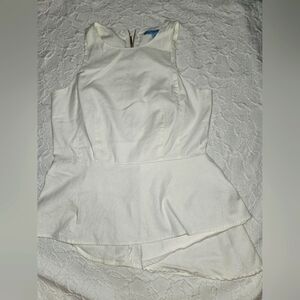 Antonio Melani White Blouse size Med